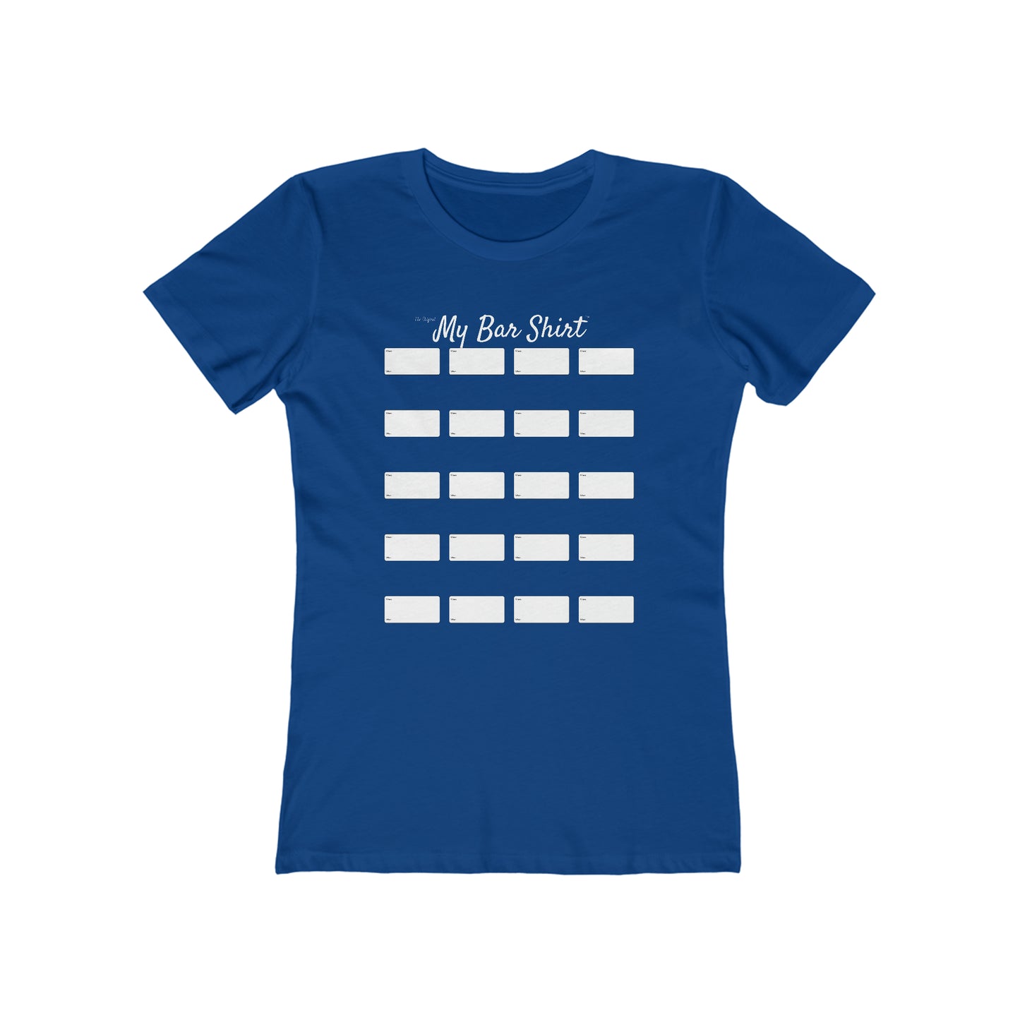 The Original - My Bar Shirt (W)