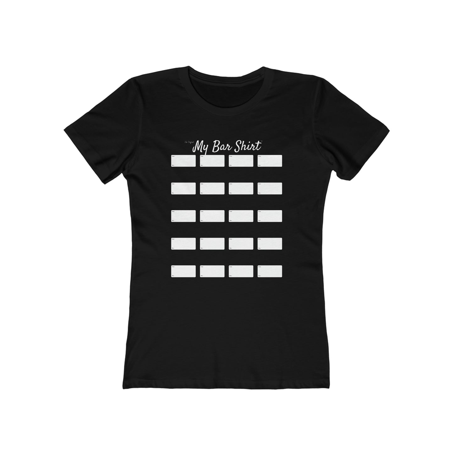 The Original - My Bar Shirt (W)