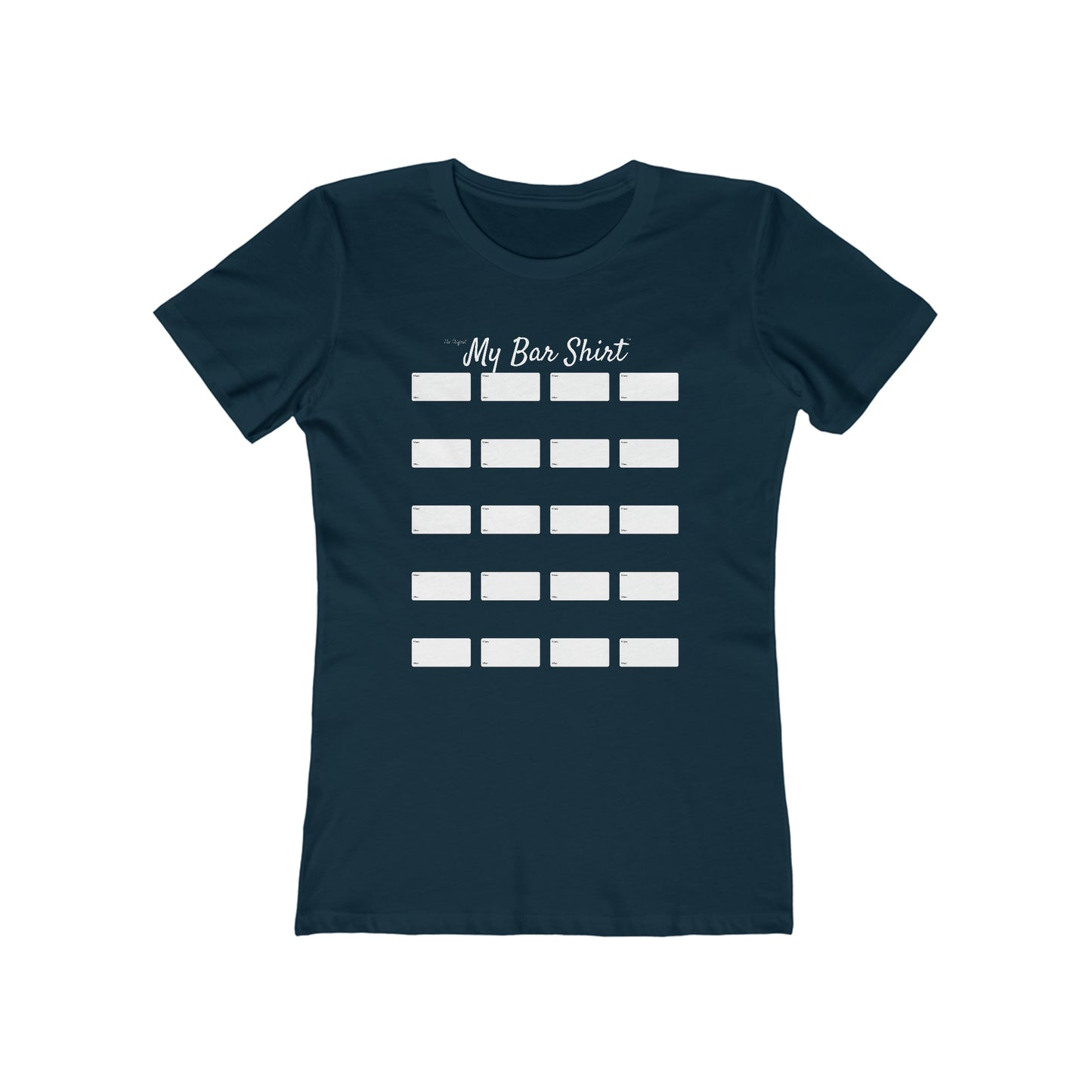 The Original - My Bar Shirt (W)